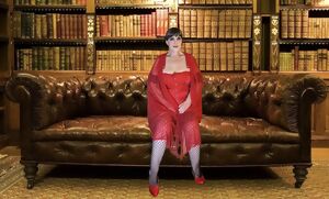 Carmen Angels Librarian in Red